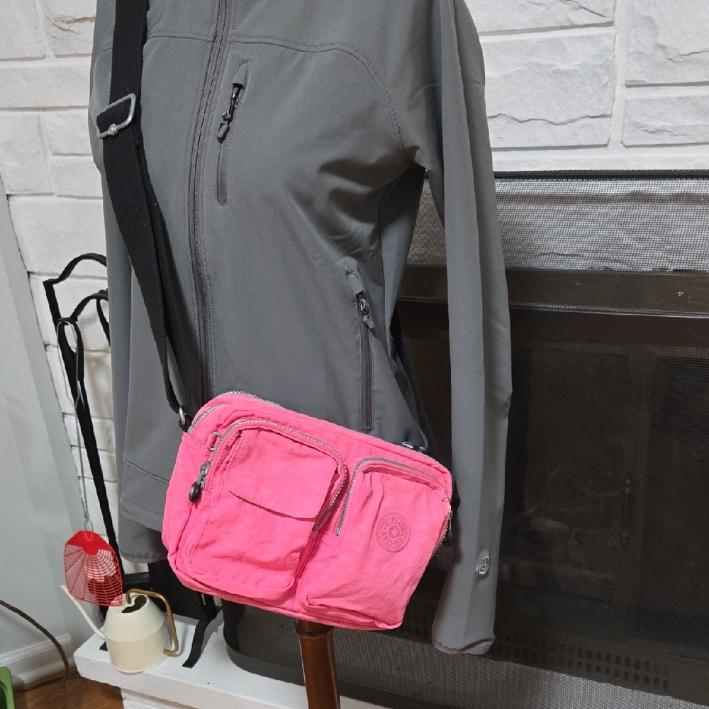 Kipling Pink Multi-use Crossbody Bag